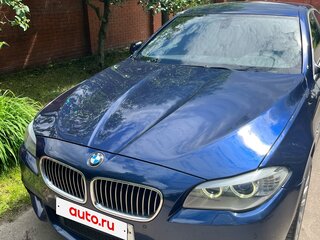 2012 BMW 5 серии 530d xDrive VI (F10/F11/F07), синий, 2200000 рублей, вид 2
