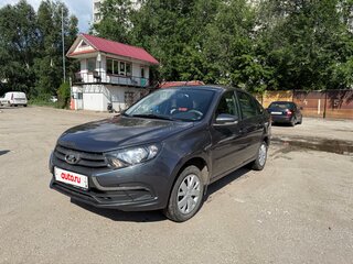 2020 Lada (ВАЗ) Granta I Рестайлинг, серый, 770000 рублей, вид 2