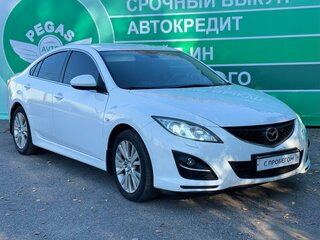 2011 Mazda 6 II (GH) Рестайлинг, белый, 840000 рублей, вид 2