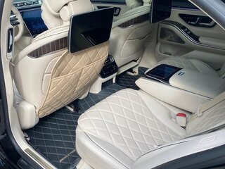 2021 Mercedes-Benz S-Класс 450 Long 4MATIC VII (W223), чёрный, 8750000 рублей, вид 3