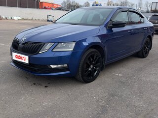2019 Skoda Octavia III (A7) Рестайлинг, синий, 1550000 рублей, вид 1