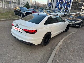 2020 Audi A4 35 TFSI V (B9) Рестайлинг, белый, 1900000 рублей, вид 4