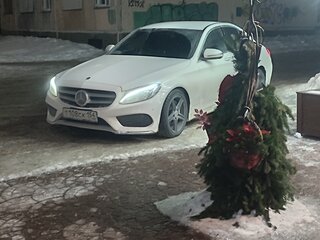 2018 Mercedes-Benz C-Класс 180 IV (W205) Рестайлинг, белый, 2400000 рублей, вид 3
