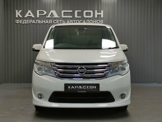 2014 Nissan Serena IV (C26), белый, 1390000 рублей, вид 3