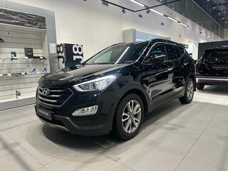 2013 Hyundai Santa Fe III, чёрный, 1740000 рублей, вид 1