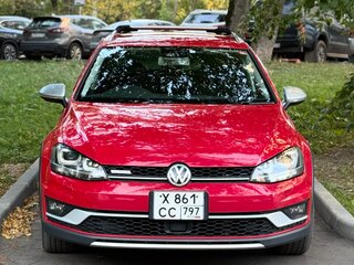 2016 Volkswagen Golf Alltrack VII, красный, 1890000 рублей, вид 1