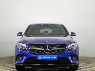 2017 Mercedes-Benz GLC Coupe 300 I (C253), синий, 3529000 рублей, вид 2
