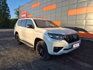 2021 Toyota Land Cruiser Prado 150 Series Рестайлинг 3, белый, 8400000 рублей, вид 3