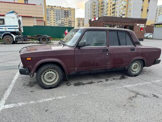2008 Lada (ВАЗ) 2107, пурпурный, 100000 рублей, вид 4