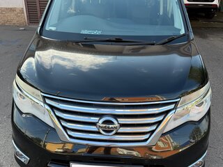 2014 Nissan Serena IV (C26), чёрный, 1230000 рублей, вид 1