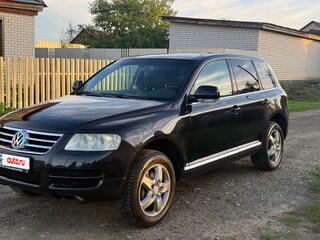 2003 Volkswagen Touareg I, чёрный, 820000 рублей, вид 1