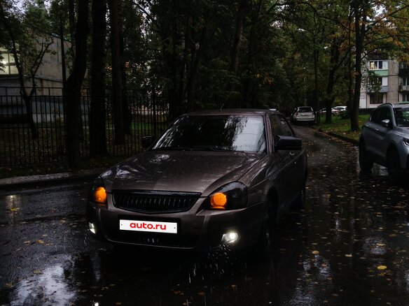 2017 Lada (ВАЗ) Priora I Рестайлинг, коричневый - вид 6