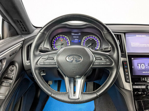 2021 Infiniti Q60 II, синий - вид 22