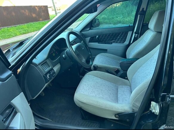 2009 Lada (ВАЗ) Priora I, чёрный, 255000 рублей - вид 4