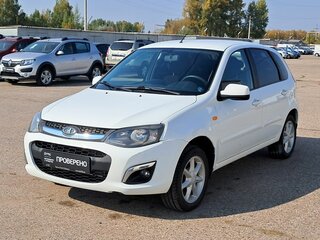 2014 Lada (ВАЗ) Kalina II, белый, 340000 рублей, вид 1