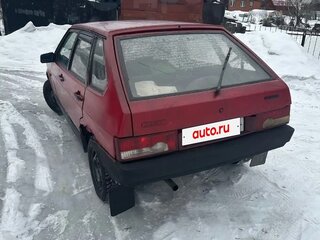 1998 Lada (ВАЗ) 2109, пурпурный, 65000 рублей, вид 2