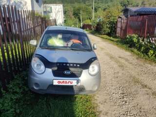 2009 Kia Picanto I Рестайлинг, серебристый, 450000 рублей, вид 2
