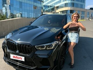 2021 BMW X6 M III (F96), чёрный, 9000000 рублей, вид 4