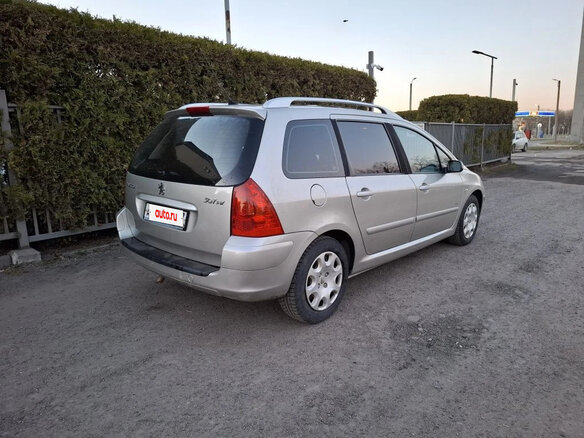 2006 Peugeot 307 I Рестайлинг, серый - вид 3