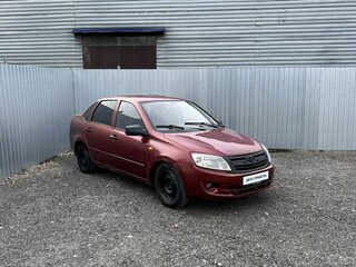 2013 Lada (ВАЗ) Granta I, красный, 240000 рублей, вид 5