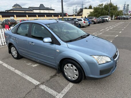 2007 Ford Focus II, голубой, 885000 рублей, вид 2