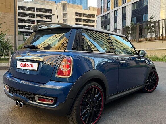 2012 Mini Hatch Cooper S II (R56) Рестайлинг, синий, 1470000 рублей - вид 6