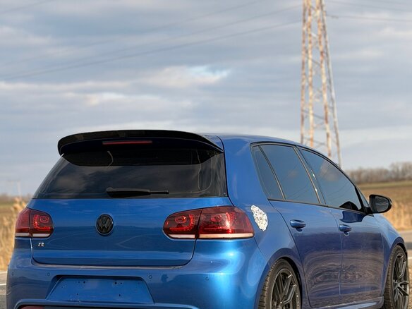 2012 Volkswagen Golf R VI, синий, 1570000 рублей - вид 12
