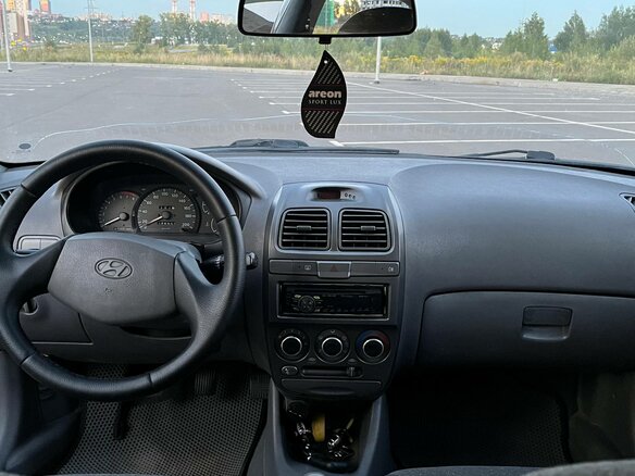 2006 Hyundai Accent ТагАЗ II, серый, 250000 рублей - вид 3