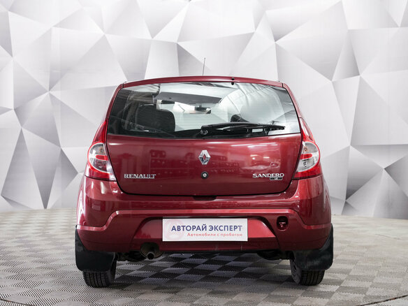 2012 Renault Sandero I, красный - вид 3