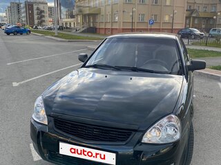 2009 Lada (ВАЗ) Priora I, чёрный, 220000 рублей, вид 3
