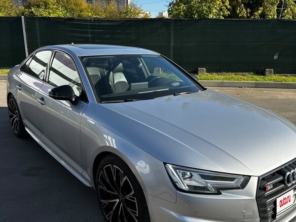 2019 Audi S4 V (B9), серебристый, 4100000 рублей - вид 2