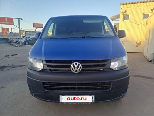 2012 Volkswagen Transporter, синий, 1385000 рублей - вид 7