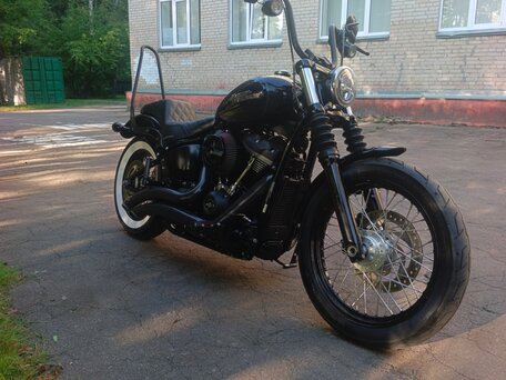 2019 Harley-Davidson Street Bob, чёрный, 899000 рублей, вид 1