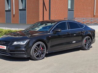 2012 Audi A7 I (4G), чёрный, 1850000 рублей, вид 1