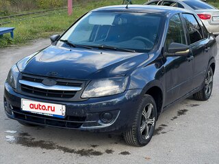 2013 Lada (ВАЗ) Granta I, синий, 195000 рублей, вид 2