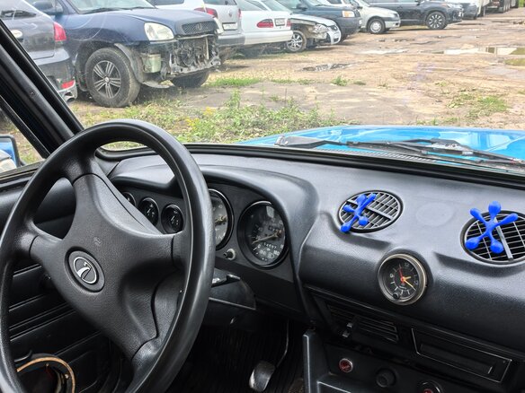 1996 Lada (ВАЗ) 2106, синий, 86000 рублей - вид 6