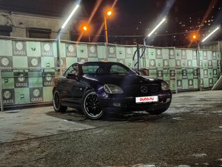 1997 Mercedes-Benz SLK-Класс 230 I (R170), фиолетовый, 850000 рублей, вид 2