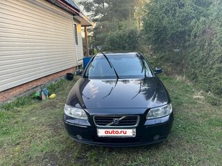 2008 Volvo S60 I Рестайлинг, чёрный, 1000000 рублей, вид 3