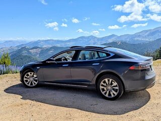 2015 Tesla Model S S85 I, синий, 2200000 рублей, вид 1