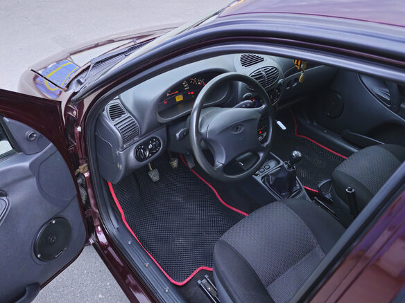 2011 Lada (ВАЗ) Kalina I, пурпурный, 355000 рублей - вид 17