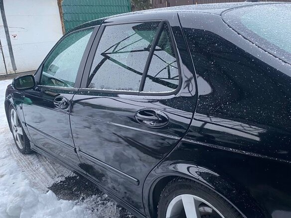 2003 Saab 9-5 I Рестайлинг, чёрный, 850000 рублей - вид 11
