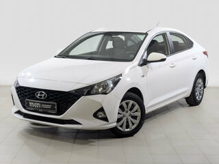 2022 Hyundai Solaris II Рестайлинг, белый, 1680000 рублей, вид 1