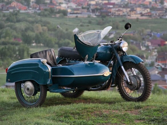 1964 ИЖ Планета, голубой - вид 4
