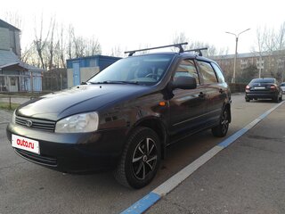 2010 Lada (ВАЗ) Kalina I, чёрный, 280000 рублей, вид 3