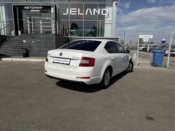 2014 Skoda Octavia III (A7), белый - вид 4