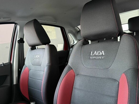 2025 Lada (ВАЗ) Granta Sport I Рестайлинг, красный, 1657000 рублей - вид 12