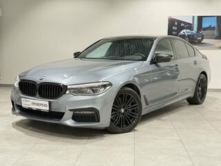 2019 BMW 5 серии 530d xDrive VII (G30/G31/G38), серебристый, 4389000 рублей, вид 1
