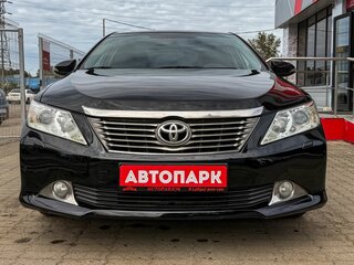 2014 Toyota Camry VII (XV50), чёрный, 1669000 рублей, вид 2