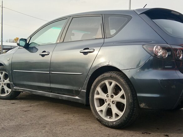 2006 Mazda 3 I (BK) Рестайлинг, серый, 500000 рублей - вид 1
