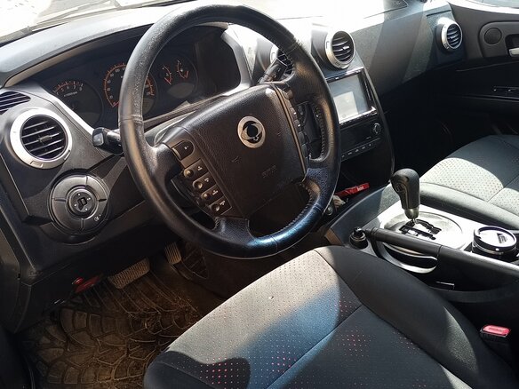 2008 SsangYong Actyon 6-speed I, чёрный, 510000 рублей - вид 3